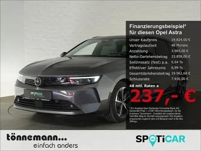 Gebraucht Opel Astra Business Elegance 131 PS (96 kW) 2023 Kombi