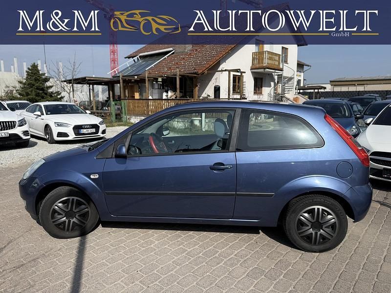 Gebraucht Ford Fiesta 101 PS (74 kW) 2005 Blau Kleinwagen