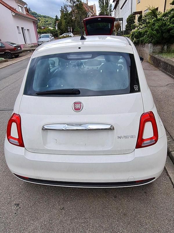 Weiß Gebraucht 2022 Fiat 500 Kleinwagen | 8.600 € (Superpreis) - Bild 1/4