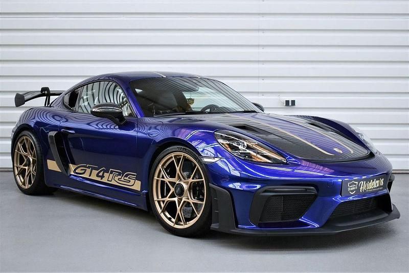 Gebraucht Porsche 718 Cayman GT4 500 PS (367 kW) 2022 San marino blue metallic Coupé