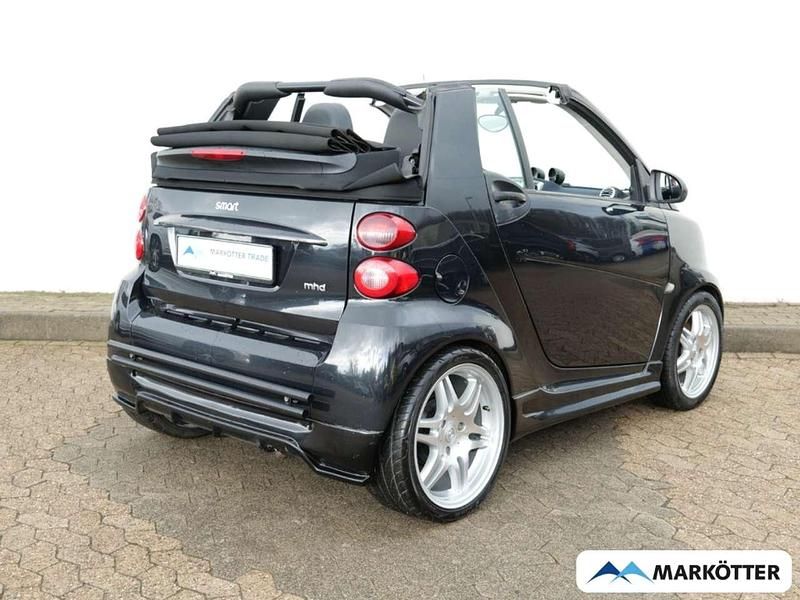 Gebraucht Smart ForTwo Cabrio Brabus 71 PS (52 kW) 2010 Schwarz Cabrio
