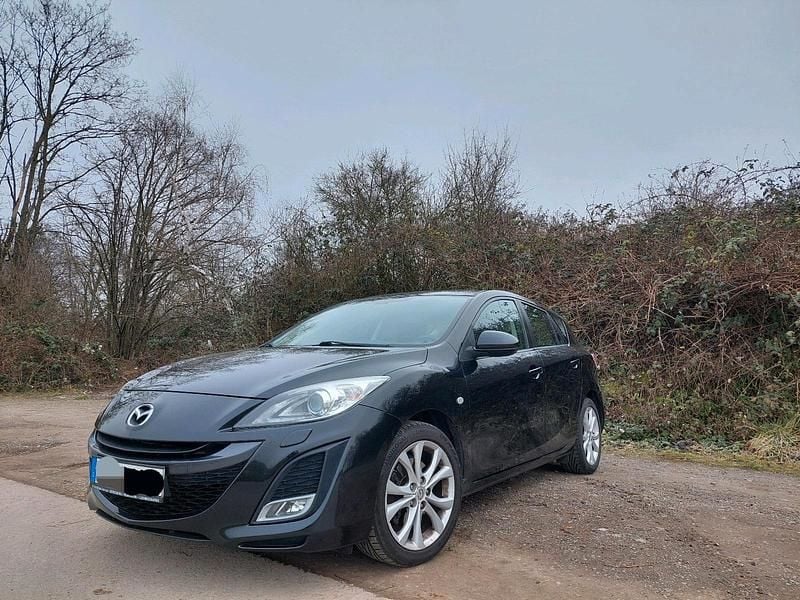 Schwarz Gebraucht 2011 Mazda 3 Sports-Line Limousine | 3.500 € (Superpreis) - Bild 1/4