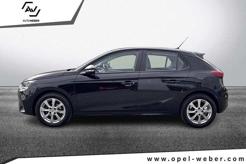 Gebraucht Opel Corsa Edition 75 PS (55 kW) 2022 Diamant schwarz/karbon schwarz Kleinwagen