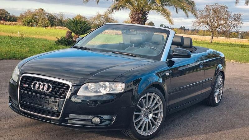 Gebraucht Audi A4 Cabriolet S-Line 256 PS (188 kW) 2008 Schwarz Cabrio