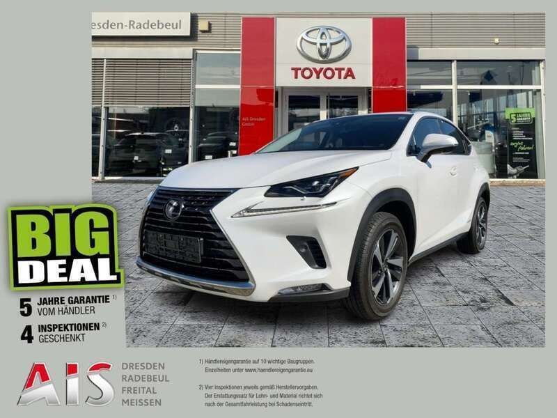 Sonic white Gebraucht 2019 Lexus NX300h Luxury Line SUV | 33.580 € (Fairer Preis) - Bild 1/3