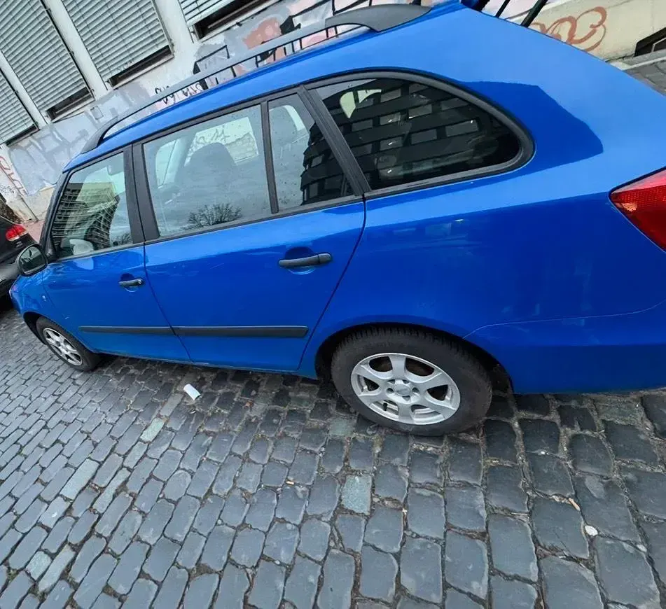 Gebraucht Skoda Fabia 70 PS (51 kW) 2008 Blau Kombi