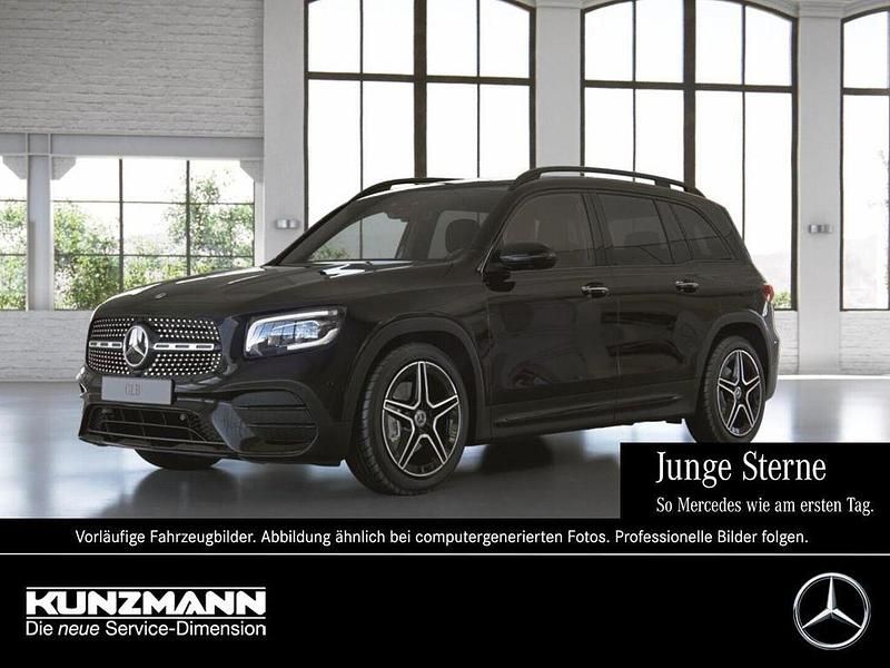 Kosmosschwarz metallic Gebraucht 2021 Mercedes GLB220 AMG SUV | 41.278 € (Fairer Preis) - Bild 1/4