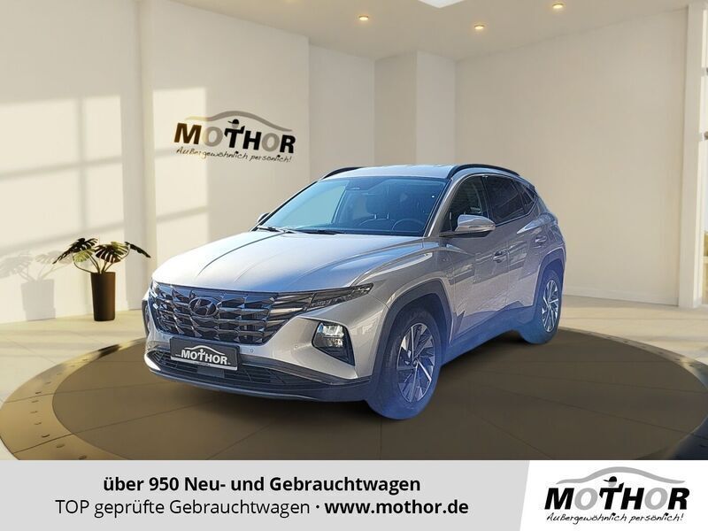 Shimmering silver / met Gebraucht 2023 Hyundai Tucson Trend SUV | 28.585 € (Fairer Preis) - Bild 1/4