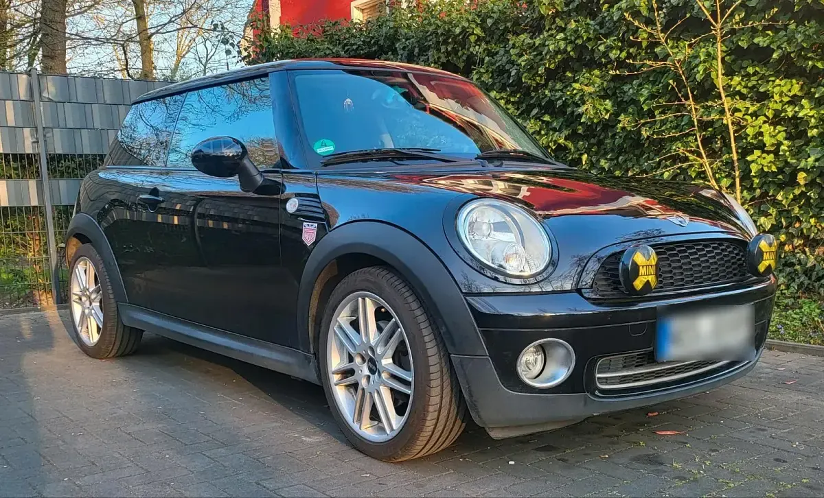 Gebraucht Mini ONE 75 PS (55 kW) 2009 Schwarz Kleinwagen