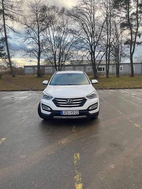 Gebraucht Hyundai Santa Fe Premium 200 PS (147 kW) 2017 Weiß SUV