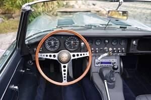 Gebraucht Jaguar E-Type 269 PS (197 kW) 1968 Blau Cabrio