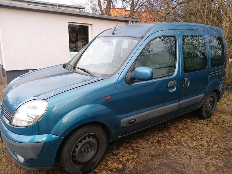 Gebraucht Renault Kangoo 65 PS (47 kW) 2003 Blau Van / Kleinbus