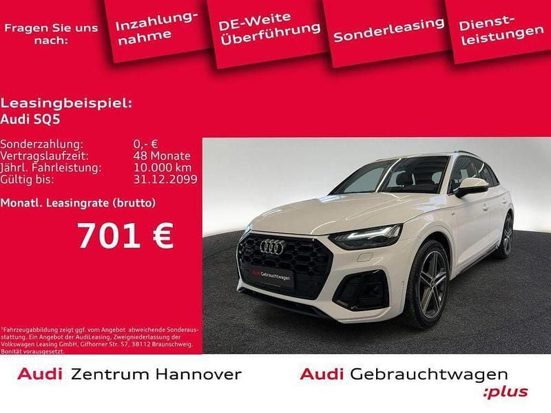 T9 ibisweiß Gebraucht 2022 Audi SQ5 Ambiente SUV | 44.900 € (Superpreis) - Bild 1/4