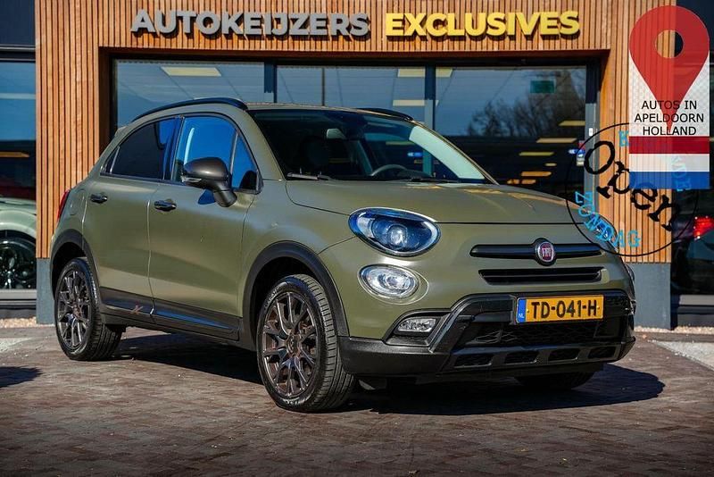 Grün Gebraucht 2018 Fiat 500X Cross SUV | 7.829 € (Etwas zu teuer) - Bild 1/4