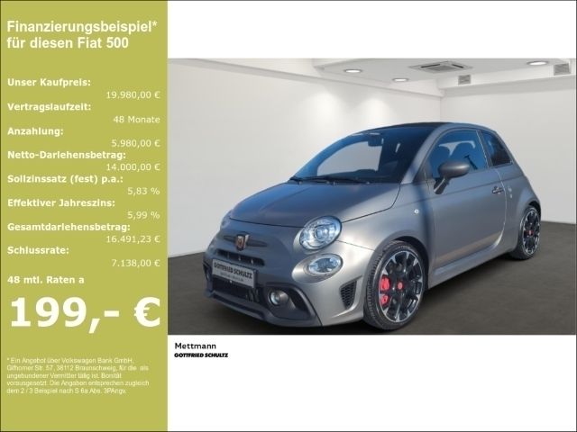 Grau Gebraucht 2019 Abarth 595C Competizione Cabrio | 19.980 € (Guter Preis) - Bild 1/4