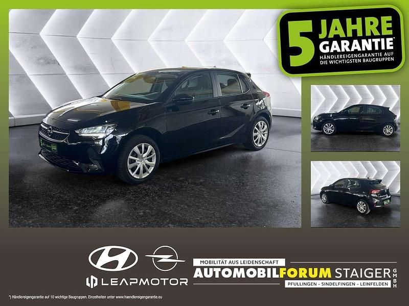 Gebraucht Opel Corsa Edition 101 PS (74 kW) 2022 Diamant schwarz/karbon schwarz Kleinwagen