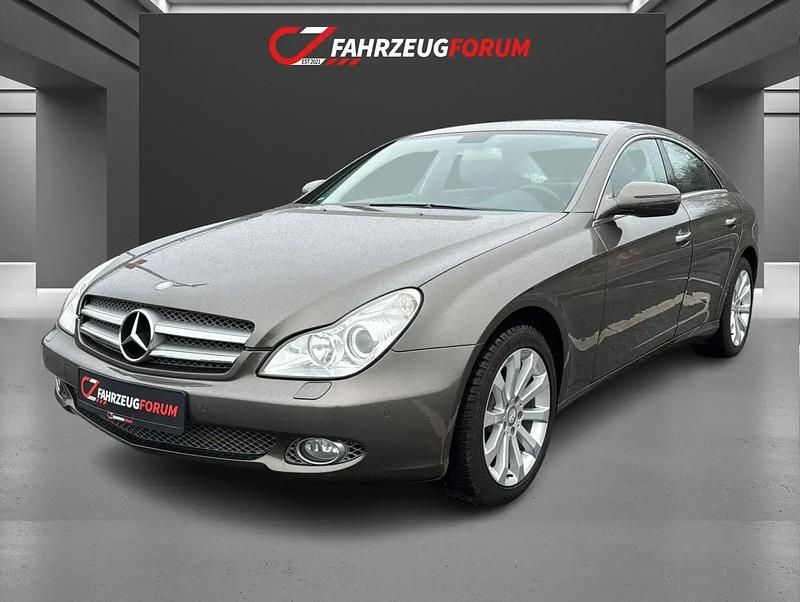 Grau Gebraucht 2008 Mercedes CLS500 Limousine | 18.900 € (Superpreis) - Bild 1/4