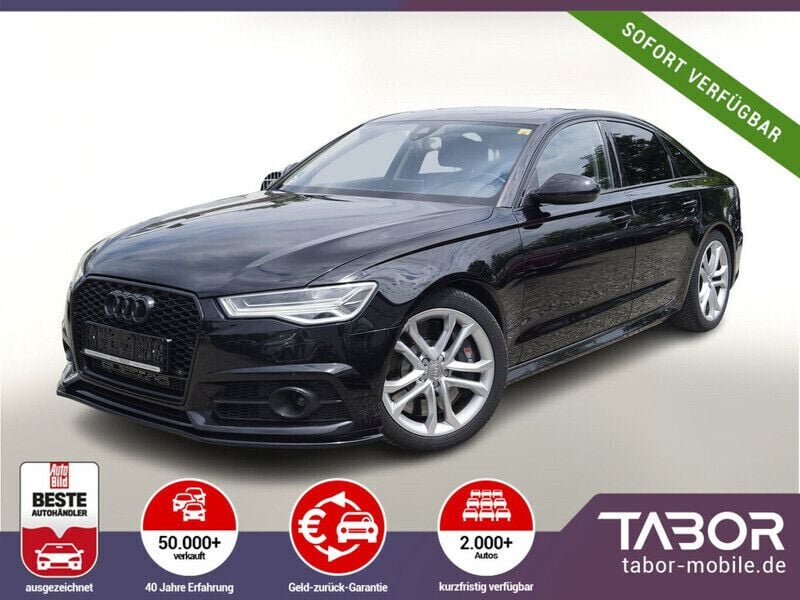 Schwarz Gebraucht 2017 Audi S6 Ambiente Limousine | 30.488 € (Superpreis) - Bild 1/4