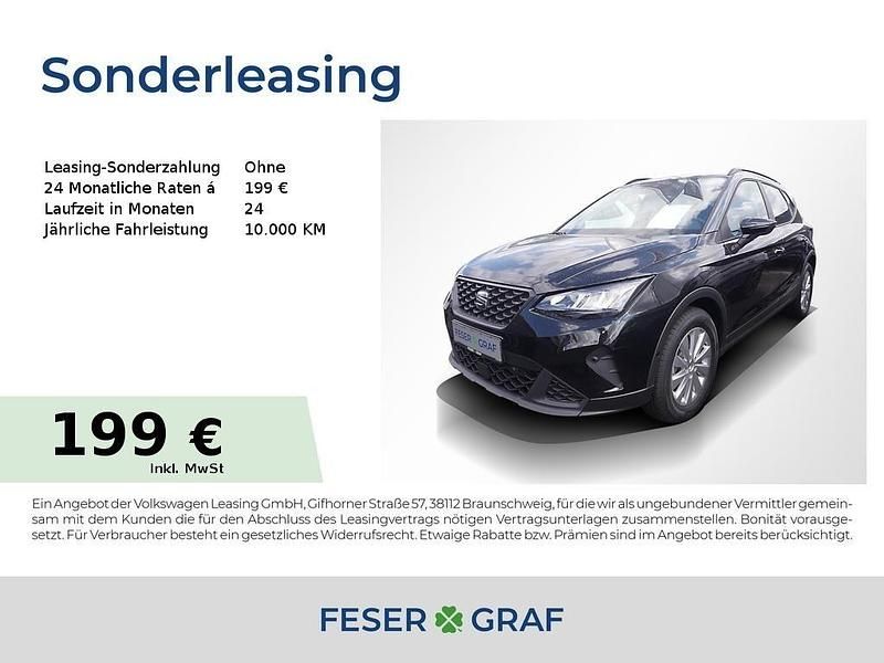Schwarz Neu 2025 Seat Arona SUV | 26.990 € (Fairer Preis) - Bild 1/4