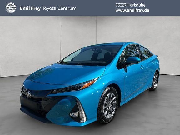 Aqua blue metallic Gebraucht 2021 Toyota Prius Plus Kleinwagen | 22.460 € (Superpreis) - Bild 1/4
