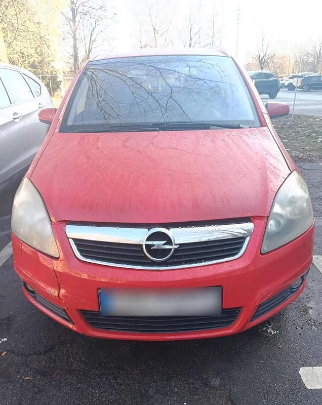 Gebraucht Opel Zafira 105 PS (77 kW) 2006 Rot Van / Kleinbus