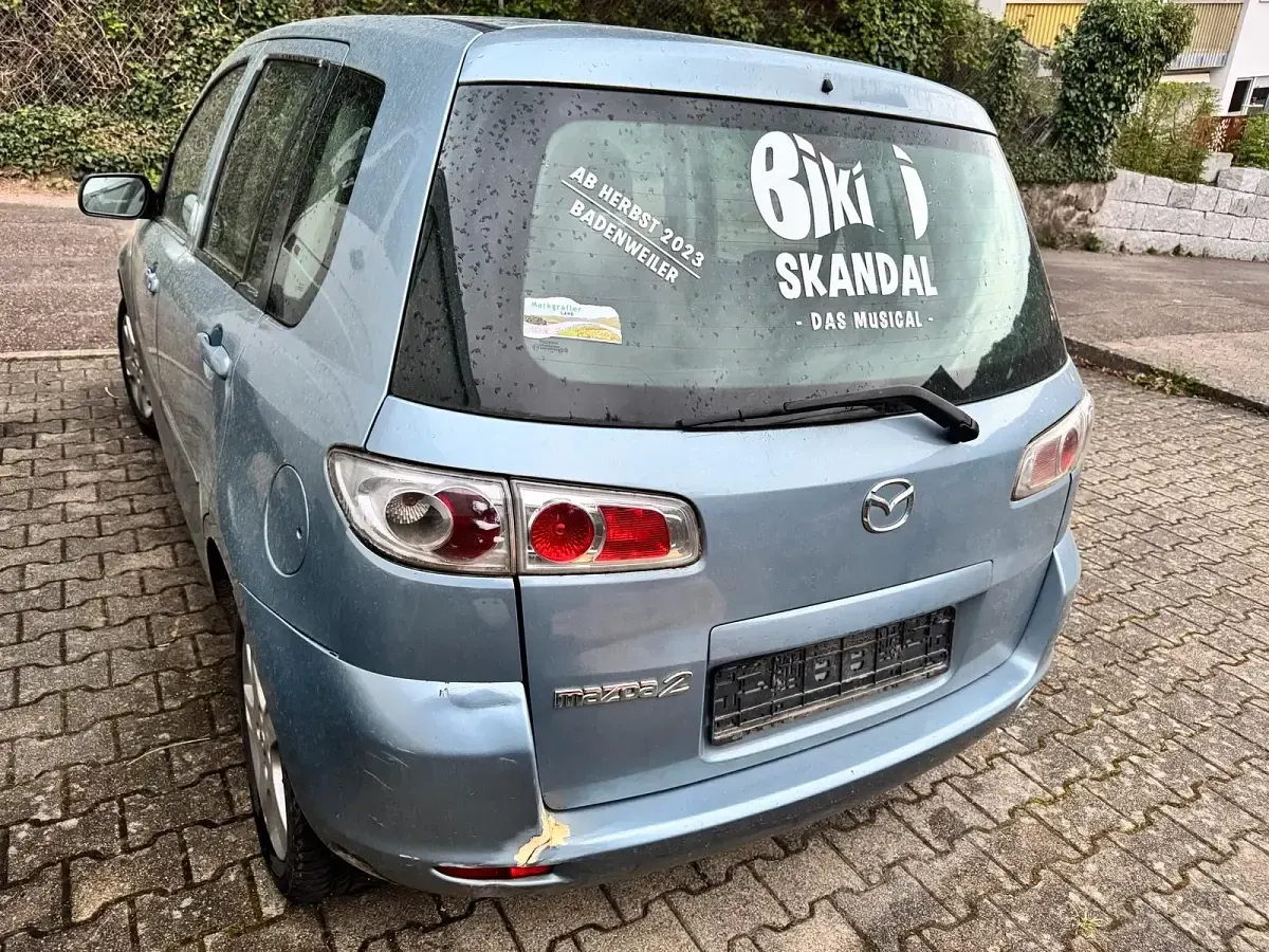 Brugt Mazda 2 80 HK (58 kW) 2006 Blå Hatchback
