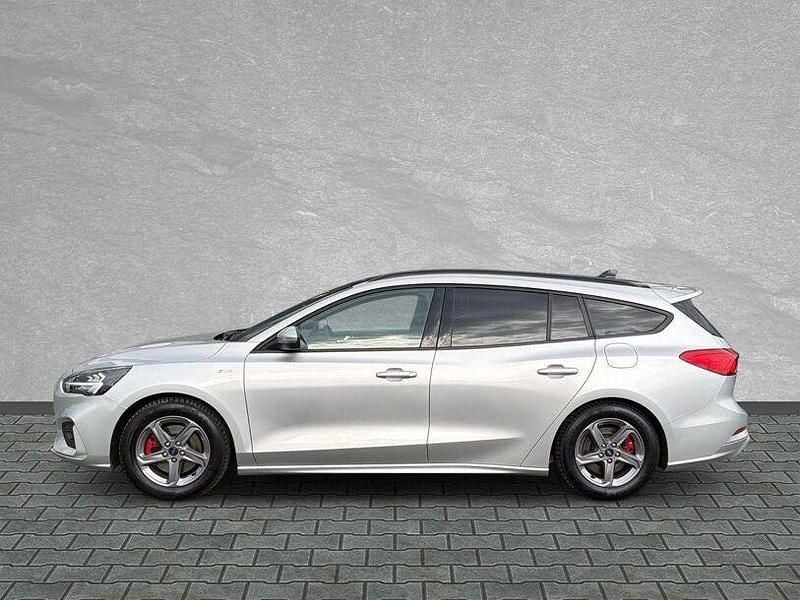 Gebraucht Ford Focus ST-Line 155 PS (114 kW) 2020 Polarsilber metallic Kombi