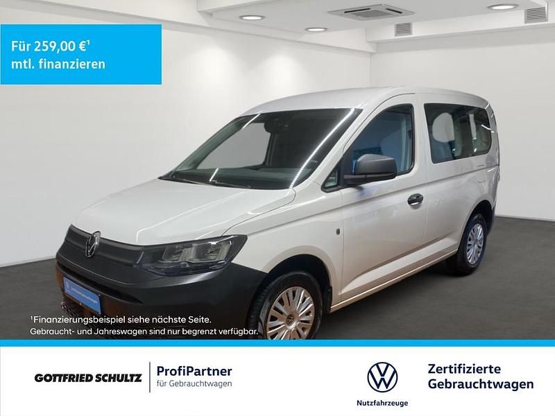 Gebraucht VW Caddy 102 PS (75 kW) 2023 Weiss Van / Kleinbus