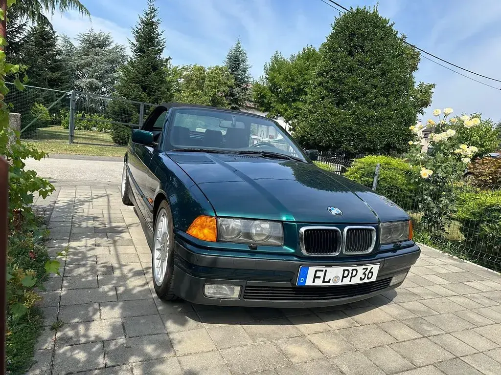 Gebraucht BMW 328 Cabriolet Sport Line 193 PS (141 kW) 1997 Grün Cabrio