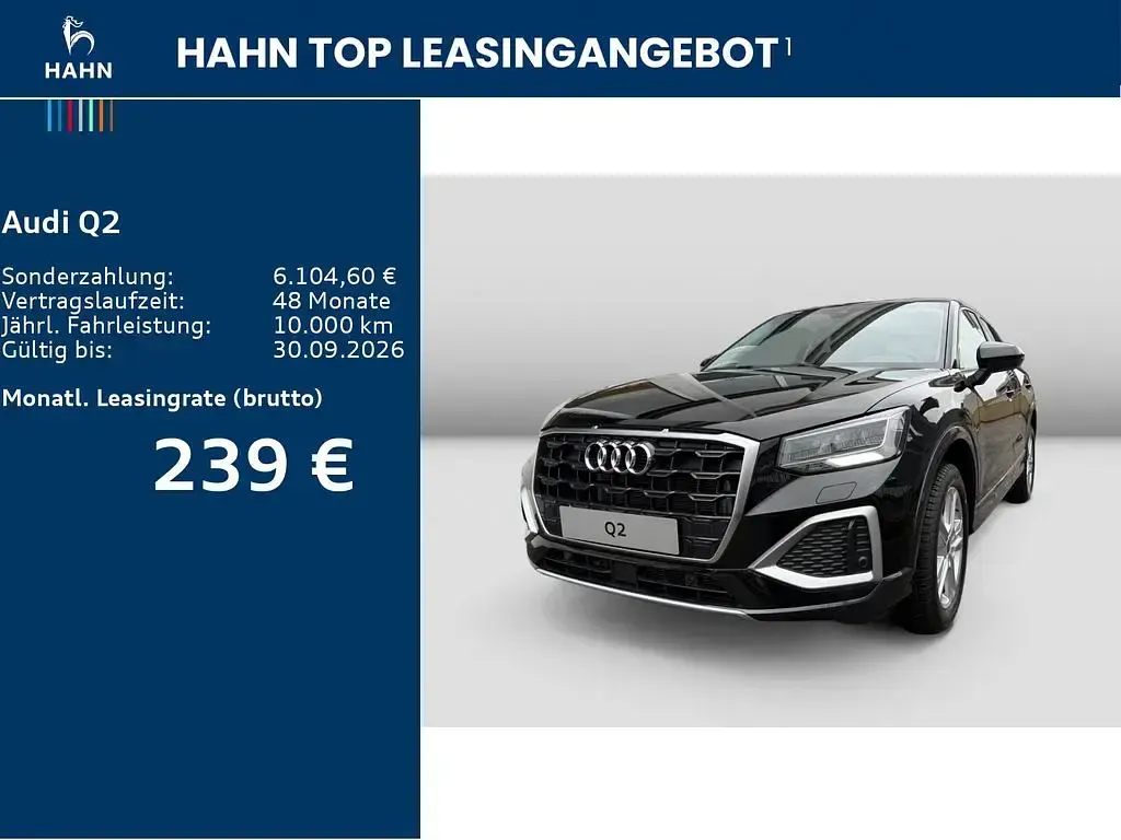 Gebraucht Audi Q2 Advanced Plus 116 PS (85 kW) 2026 Schwarz SUV