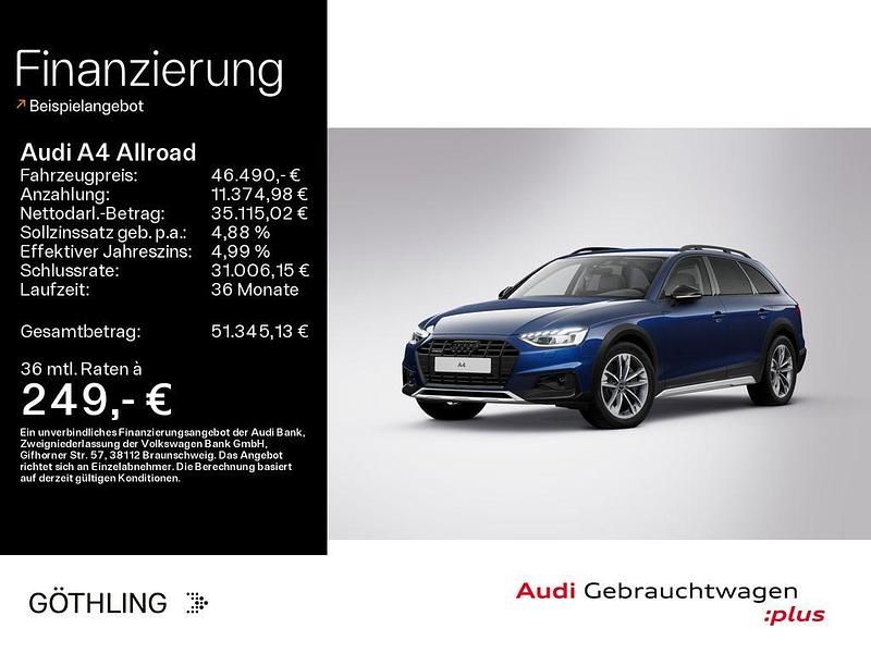 Metallic Gebraucht 2024 Audi A4 Allroad Ambiente Kombi | 46.490 € (Teuer) - Bild 1/4