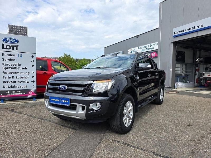 Schwarz Gebraucht 2015 Ford Ranger Wildtrack Abholung | 25.990 € (Fairer Preis) - Bild 1/4