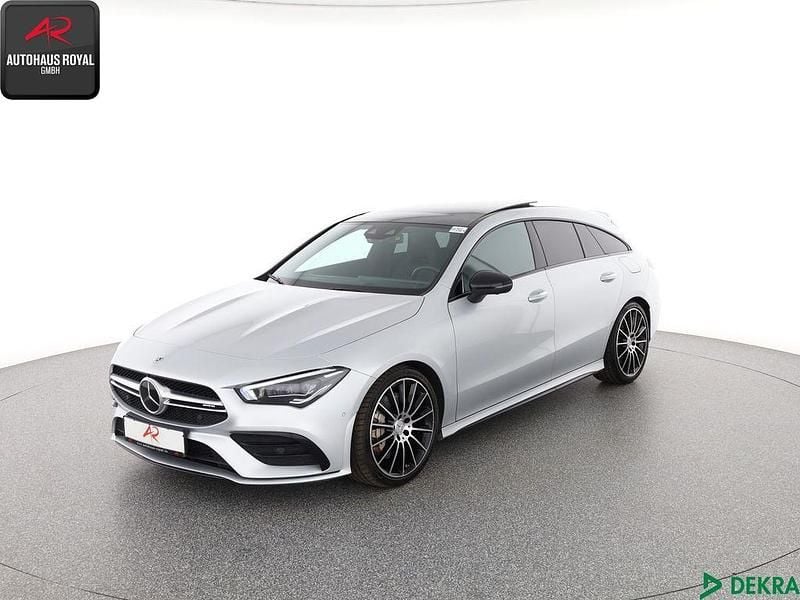 Silber Gebraucht 2021 Mercedes CLA35 AMG Shooting Brake AMG Kombi | 35.880 € (Fairer Preis) - Bild 1/4