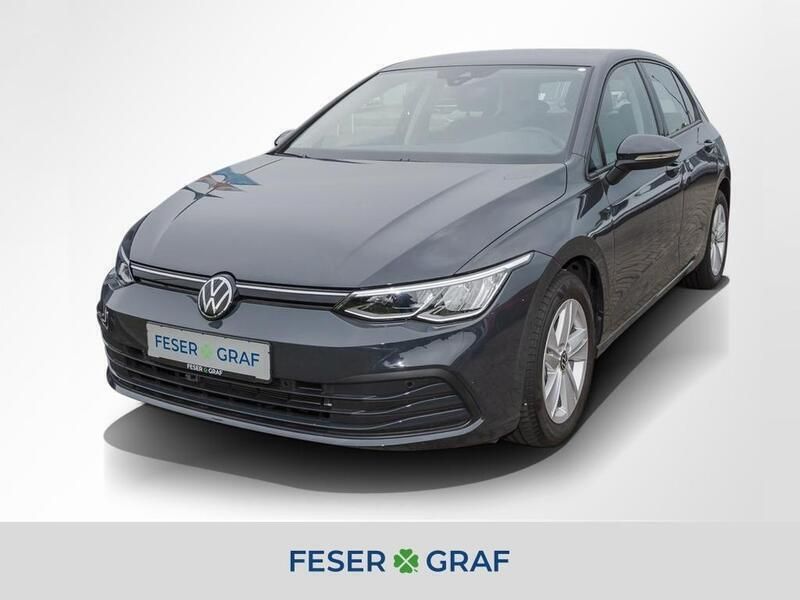 Uranograu Gebraucht 2023 VW Golf VIII Life Limousine | 21.240 € (Superpreis) - Bild 1/4