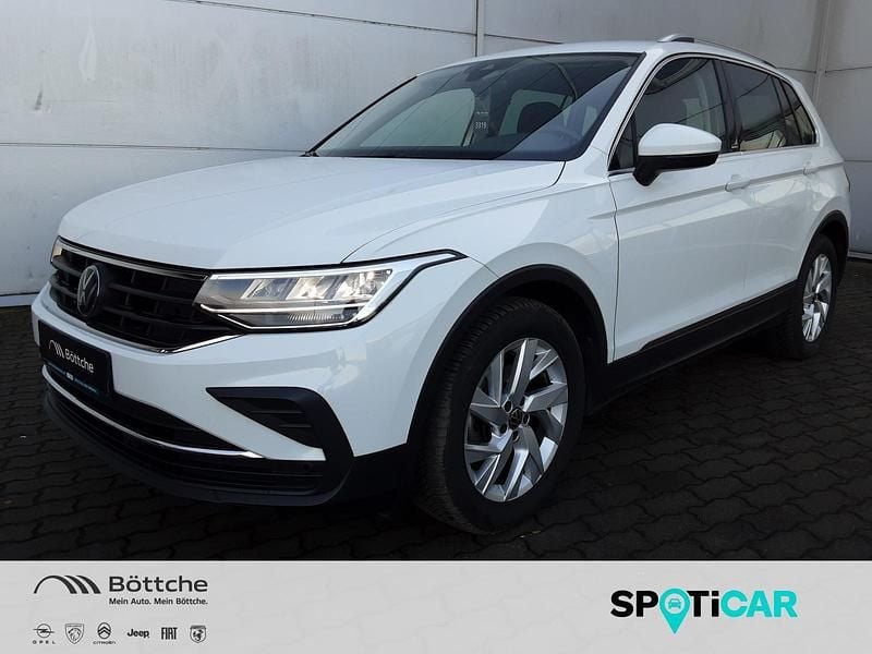 Pure white Gebraucht 2024 VW Tiguan Move SUV | 24.290 € (Superpreis) - Bild 1/4