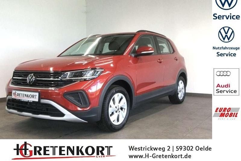 Kings red (rot) Gebraucht 2024 VW T-Cross Life SUV | 22.495 € (Fairer Preis) - Bild 1/4
