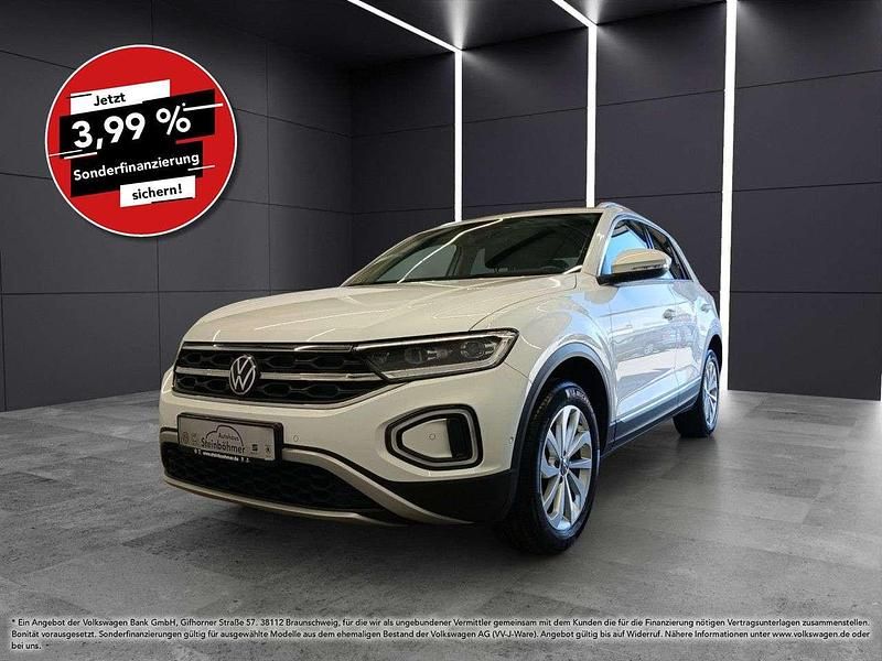 Pure white (weiß) Gebraucht 2022 VW T-Roc Style SUV | 24.240 € (Fairer Preis) - Bild 1/4