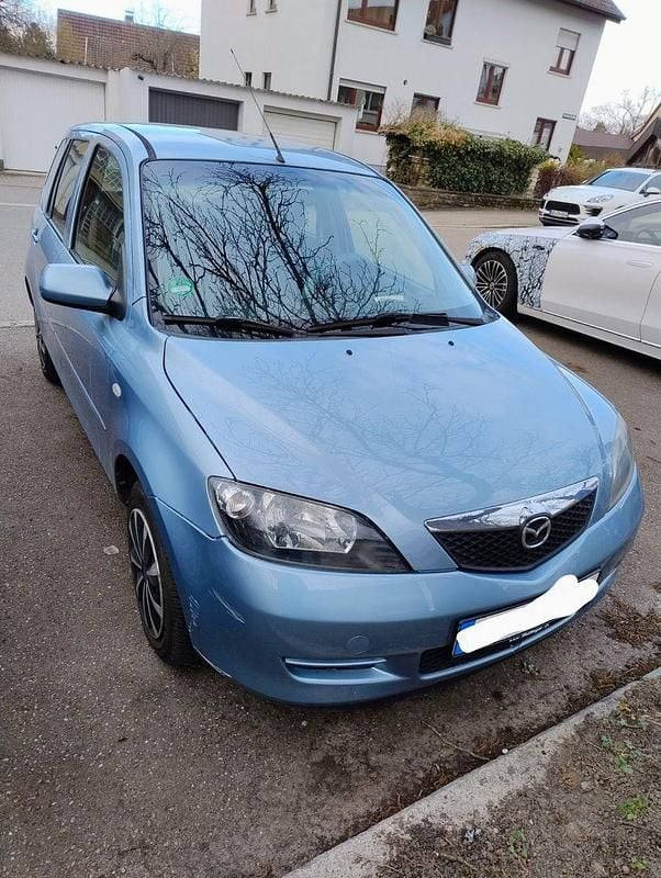 Gebraucht Mazda 2 Active 80 PS (58 kW) 2005 Blau Kleinwagen