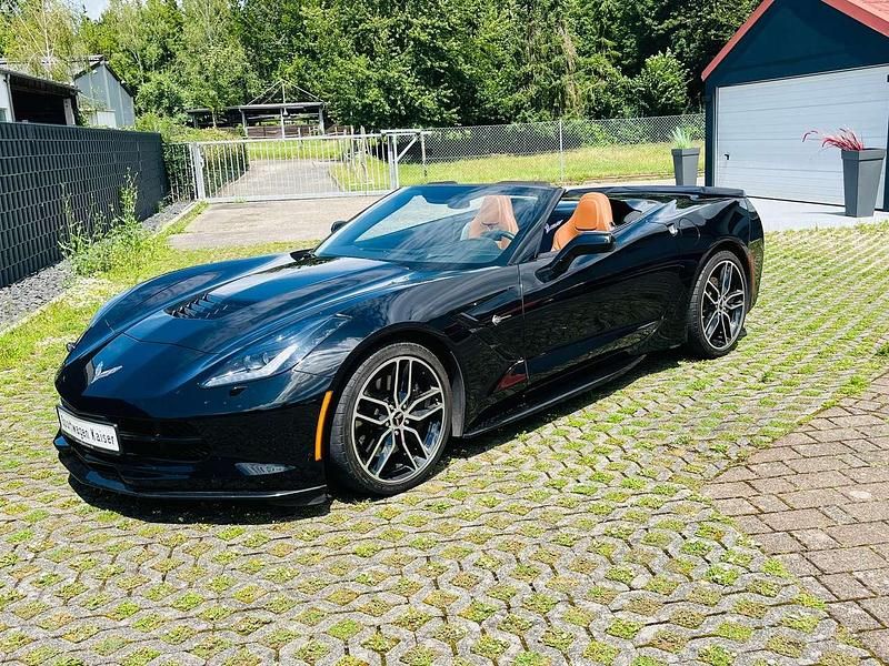 Schwarz Gebraucht 2015 Corvette Stingray Cabrio | 65.900 € (Teuer) - Bild 1/4