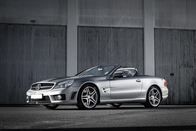Silber Gebraucht 2008 Mercedes SL65 AMG AMG Cabrio | 104.700 € - Bild 1/4