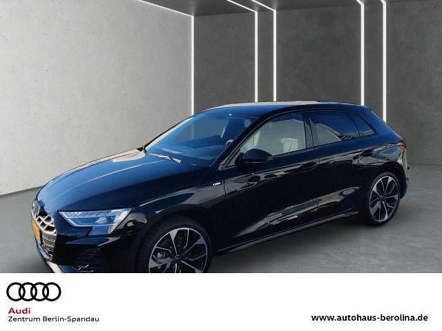 Schwarz Gebraucht 2025 Audi A3 Sportback S-Line Limousine | 41.490 € (Etwas zu teuer) - Bild 1/4