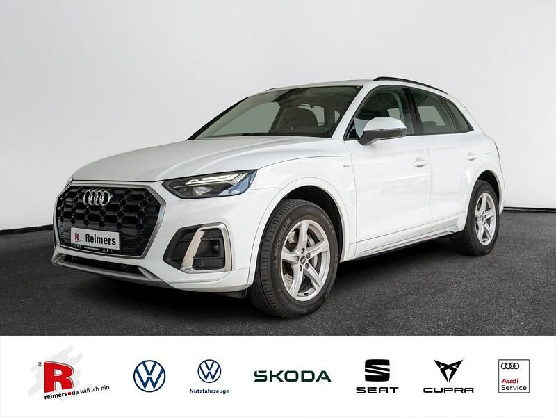 Weiß Gebraucht 2021 Audi Q5 S-Line SUV | 38.194 € (Fairer Preis) - Bild 1/4