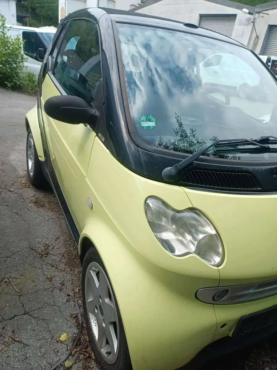 Occasion Smart ForTwo Cabrio 2001 Vert Cabriolet