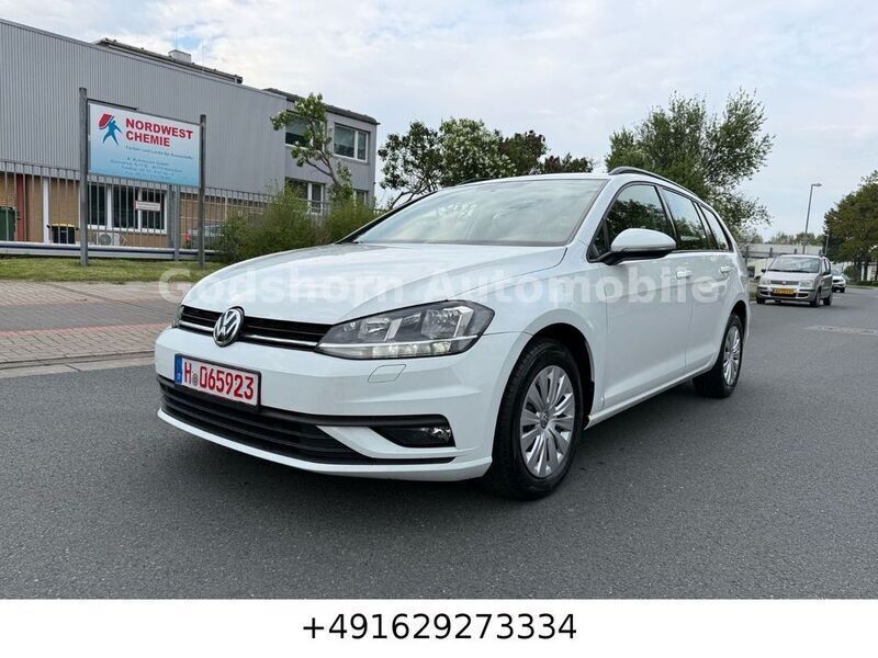 Pure white Gebraucht 2017 VW Golf VII Kombi | 9.999 € (Guter Preis) - Bild 1/4