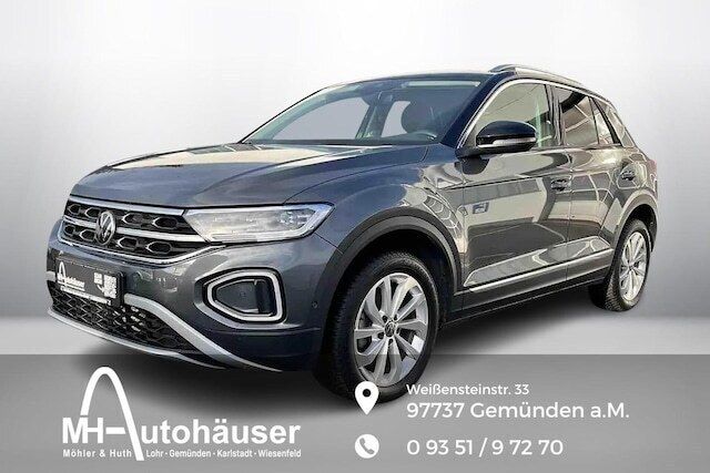Indiumgrau metallic Gebraucht 2023 VW T-Roc Style SUV | 27.990 € (Fairer Preis) - Bild 1/4