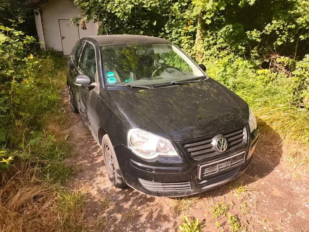 Gebraucht VW Polo 64 PS (47 kW) 2007 Schwarz Kleinwagen