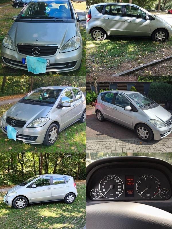 Silber Gebraucht 2010 Mercedes A160 Limousine | 2.350 € (Superpreis) - Bild 1/4