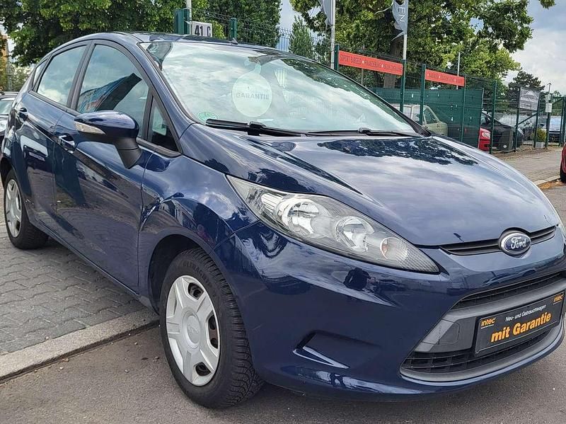 Blazerblau Gebraucht 2009 Ford Fiesta Trend Kleinwagen | 3.499 € (Guter Preis) - Bild 1/4