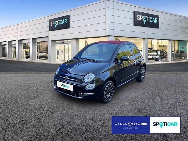 Schwarz Gebraucht 2020 Fiat 500C Star Cabrio | 14.885 € (Etwas zu teuer) - Bild 1/4