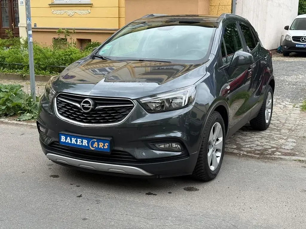 Usado Opel Mokka X Active 140 HP (102 kW) 2017 Cinzento SUV